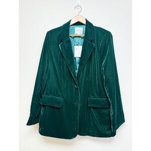 Gibson Latimer Sz 2XL Green Emerald Velvet Blazer NWT